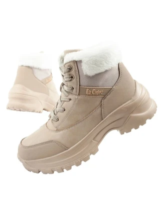 Lee Cooper dámská zimní trekingová sportovní obuv Lee Cooper insulated beige dámské
