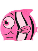 Silikonová plavecká čepice Crowell Nemo-Jr-roz