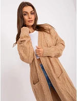 Kardigan AT SW 2395.30 v barvě camel