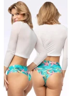 Kalhotky Sea Stars Simple Brasil zeleno-červené - Julimex Kalhotky Sea Stars Simple Brasil zeleno-červené - Julimex