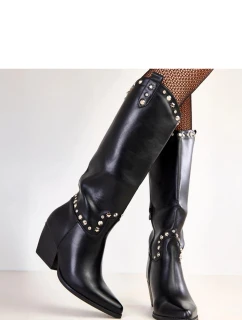 Kozačky na podpatku  model 219648 Solea