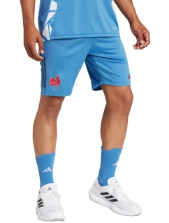 Pánské šortky adidas France Gym blue JC7182