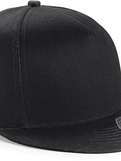 Beechfield B 615 Dětská 5 panelová kšiltovka "Snapback" 53.0615 black/black