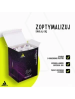 JOOLA PRO 3 STAR MÍČKY NA STOLNÍ TENIS 24KS BÍLÉ