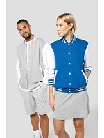 Kariban K 497 Unisex college bunda "Teddy" 20.K497 light royal/white Kariban K 497 Unisex college bunda "Teddy" 20.K497 light royal/white