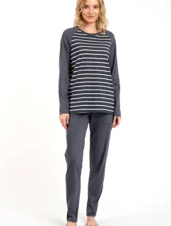 Italská móda Oda long length sp. barva:graphite