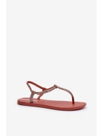 Dámské sandály japonky s flitry 26914 Ipanema Class Brilha Fem korálové