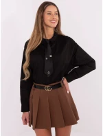 DHJ SD šortky A8757.92P hnědé