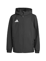 Dětská bunda adidas Entrada 26 All Weather černá JZ9104