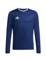 Adidas Entrada 26 dětské tričko s dlouhým rukávem tmavě modré KF5877