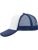 Daiber MB 70 5 panelová polyesterová síťovaná kšiltovka 03.0070 white/navy Daiber MB 70 5 panelová polyesterová síťovaná kšiltovka 03.0070 white/navy