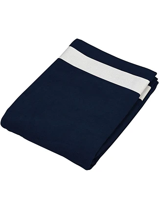 Kariban K 118 Velurová plážová osuška 20.K118 navy/white Kariban K 118 Velurová plážová osuška 20.K118 navy/white
