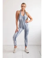 Fitness oblek s push-up šedý Fitness oblek s push-up šedý