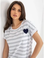 Halenka RV BZ 8619.94 bílá a tmavě modrá