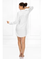 Dámská noční košile Bella White-Gold - Momenti Per Me