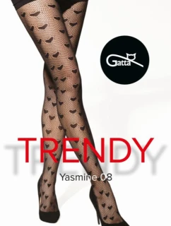 YASMINE - 08 SÍŤOVANÉ PUNČOCHÁČE