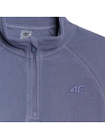 Dívčí fleecová mikina 4F F060 tmavě modrá 4FJWAW25UFLEF060 31S