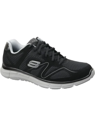 Boty Skechers Satisfaction M 58350-BKGY Boty Skechers Satisfaction M 58350-BKGY