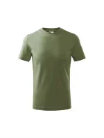 Malfini Basic Jr MLI-13809 khaki tričko