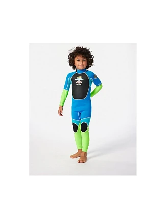 Pěnové plavky RIP CURL Groms Omega Bz Easy On/Off, modré Pěnové plavky RIP CURL Groms Omega Bz Easy On/Off, modré