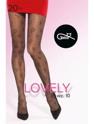 Gatta Lovely 10 20 DEN barva:nero