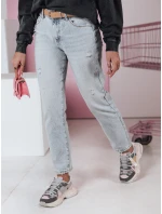 Dámské rovné džínové kalhoty s páskem BLUEDEN FashionStreet UY2359