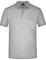 Daiber JN 922 Piqué polo s náprsní kapsou 02.0922 ash