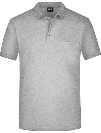Daiber JN 922 Piqué polo s náprsní kapsou 02.0922 ash
