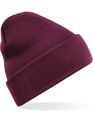 Beechfield B 45R Pletená čepice "Recycled Original" 53.045R burgundy Beechfield B 45R Pletená čepice "Recycled Original" 53.045R burgundy