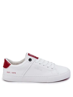 Kožené pánské tenisky Big Star JJ174106 Bílo-červená