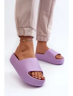 Dámské žabky na tlusté podrážce béžové Oreithano