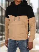 Pánská základní mikina s kapucí černá FashionStreet BX5877