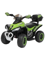 ČTYŘKOLOVÝ BATERIOVÝ VŮZ MICRON ZELENÝ 1039091