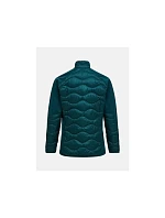 Pánská péřová bunda PEAK PERFORMANCE M Helium Down Hybrid Jacket, zelená barva Pánská péřová bunda PEAK PERFORMANCE M Helium Down Hybrid Jacket, zelená barva