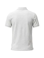 Pánské polo tričko 4F M0771 bílé 4FWMM00TPTSM0771 10S Pánské polo tričko 4F M0771 bílé 4FWMM00TPTSM0771 10S
