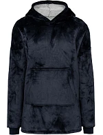 Kariban K 410 Loungewear Sherpafleece mikina s kapucí 20.K410 night navy Kariban K 410 Loungewear Sherpafleece mikina s kapucí 20.K410 night navy