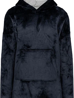 Kariban K 410 Loungewear Sherpafleece mikina s kapucí 20.K410 night navy
