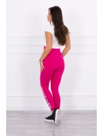 Legíny kalhoty Brooklyn fuchsiová Legíny kalhoty Brooklyn fuchsiová