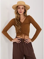 Halenka D16047O02334A světle hnědá