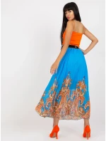 DHJ sukně SD 10620B.43 modrá