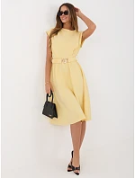 Šaty MI SK 3430 1.01 světle žlutá