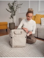Dámský batoh na kočárek Engelis Vuch Eloa Beige