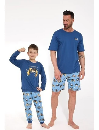 Pyžamo Cornette Kids Boy 593/188 Bat, délka 3, velikost 86–128