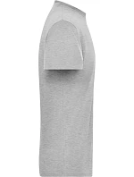 Daiber JN 1802 Pánské pracovní tričko z bio bavlny - Solid 02.1802 grey heather Daiber JN 1802 Pánské pracovní tričko z bio bavlny - Solid 02.1802 grey heather