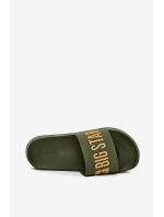 Pánské pantofle Big Star – zelené Pánské pantofle Big Star – zelené