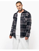 Kariban K 579 Flanelová košile s sherpa fleecovou podšívkou 20.K579 storm grey/navy Kariban K 579 Flanelová košile s sherpa fleecovou podšívkou 20.K579 storm grey/navy