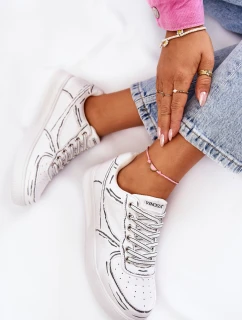 Dámské nízké sportovní boty Bíle Solveig