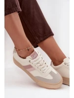 Dámské tenisky LEE AILANI WOMEN LOW 50253004.02A Vybledlá bílá