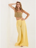 MI kalhoty SP 2563.02 světle žlutá