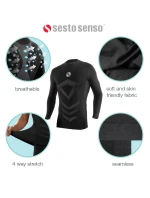 Thermo Tílko CL38 černé - Sesto Senso